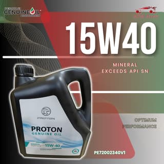 Proton API SN Mineral 15W-40 Engine Oil 4L (PE72002340V1)