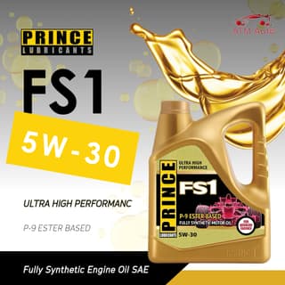Prince Lubricants FS1 Fully Synthetic Engine Oil SAE 5W-30 (4L)