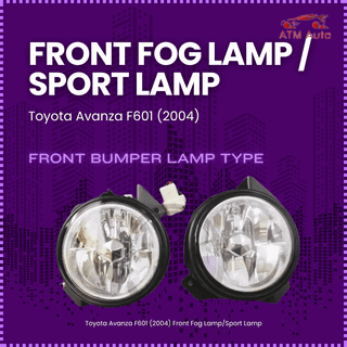 Toyota Avanza F601 (2004) Front Fog Lamp/Sport Lamp
