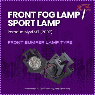 Perodua Myvi SE1 (2007) Front Fog Lamp/Sport Lamp