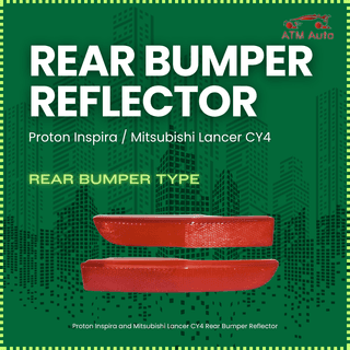 Proton Inspira and Mitsubishi Lancer CY4 Rear Bumper Reflector