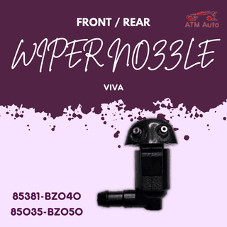 Perodua Viva Front ( OEM 85381-BZ040) and Rear Wiper Nozzle (OEM 85035-BZ050)
