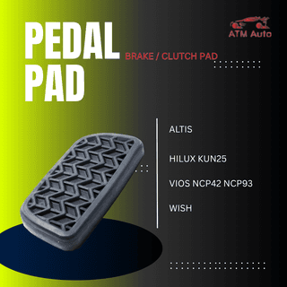 Toyota Corolla Altis, Hilux KUN25, Vios NCP42, NCP93 and Wish Pedal Pad