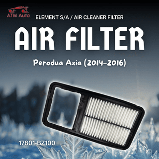 Perodua Axia (2014-2016) Air Filter / Element S/A, Air Cleaner Filter (17801-BZ100)