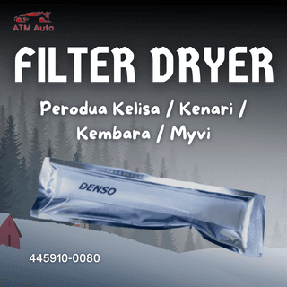 Perodua Kelisa, Kenari, Kembara and Myvi Filter Dryer (445910-0080)