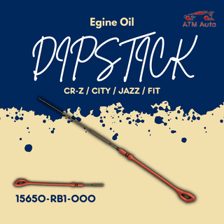 Honda CR-Z, City, Jazz 2011-2019, Fit 2010-2013 Oil Dipstick/ Oil Level Gauge (15650-RB1-000)