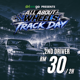 All About Wheels Track Day — 2nd Driver Pass | 2 Hours