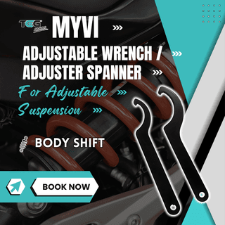 Adjustable Wrench(2pcs) For Adjustable Suspension Using Adjuster Spanner Sepanar Wrench Sepana MYVI ADJUSTABLE BODYSHIFT