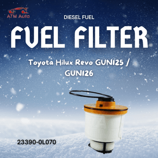 Toyota Hilux Revo GUN125 & GUN126 Diesel Fuel Oil Filter (23390-0L070)