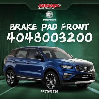 Barbaro 4048003200 Brake Pad Front Proton X70