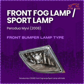 Perodua Myvi (2008) Front Fog Lamp/Sport Lamp with Bulb