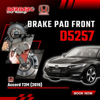 Barbaro D5257 Brake Pad Front Honda Accord T2M 2019