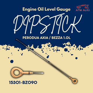 Perodua Axia, Bezza 1.0L Engine Oil Level Dipstick/Oil Level Gauge (15301-BZ090)