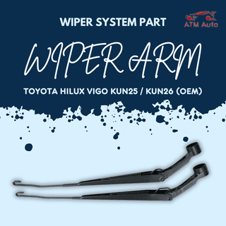 Toyota Hilux Vigo KUN25 and KUN26 Wiper Arm (OEM)