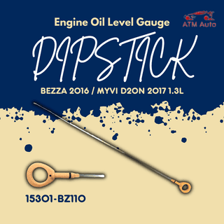Perodua Bezza 2016 Myvi D20N 2017 1.3L Engine Oil Level Dipstick/Oil Level Gauge (15301-BZ110)