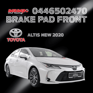 Barbaro 0446502470 Brake Pad Front Toyota Altis New 2020