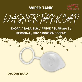 Proton Exora/Saga BLM/Preve/Suprima S/ Persona/Iriz/Inspira/Gen-2 Washer Tank Cap (PW990539), Penutup Tangki Air Wiper