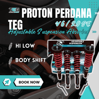 Proton Perdana V6/ 2.0 SE TEG Adjustable Suspension Hi Low Body Shift Adjustable Absorber