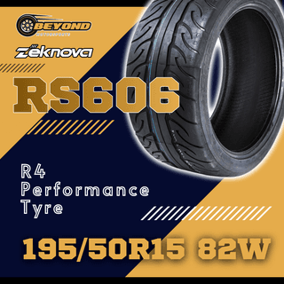 Zeknova RS606 R4 Performance Tyre 195/50R15 82W