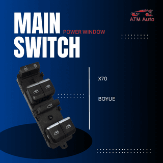 Proton X70/Geely Boyue Power Window Main Switch
